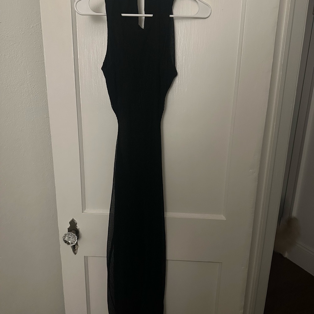 Elegant Black Sleeveless Dress